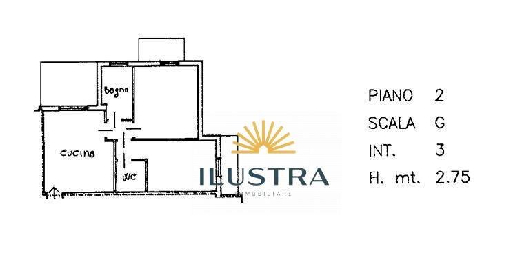 Foto 8 - Three-room apartment contrada montecatino
 
93, Massignano - floor plans 1