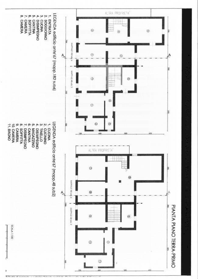 Foto 2 - Villa a Schiera VIGONOVO VIA TREVISO, Salgareda - planimetria 1