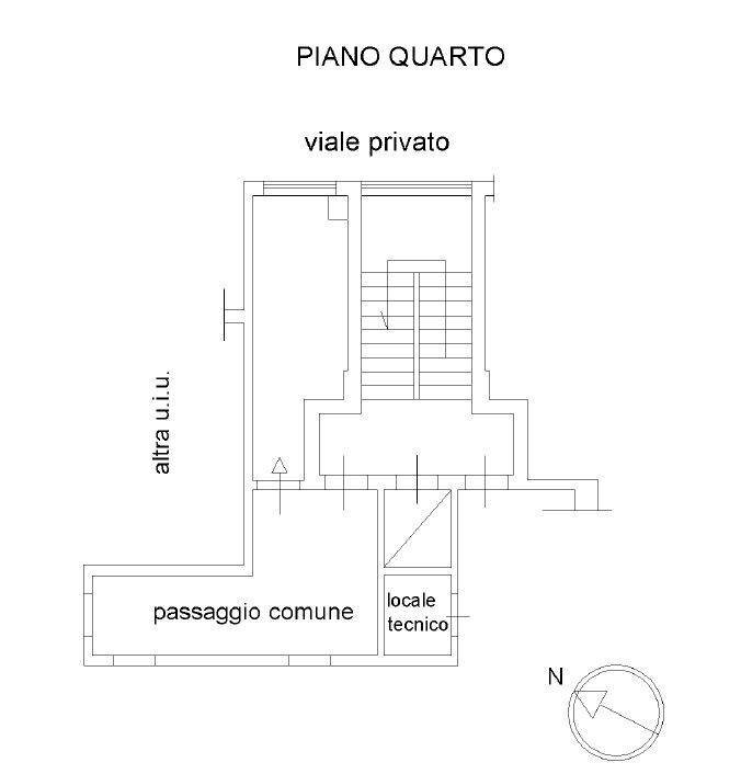 Foto 4 - Appartamento Via Scipione Bobbio, Napoli - planimetria 1