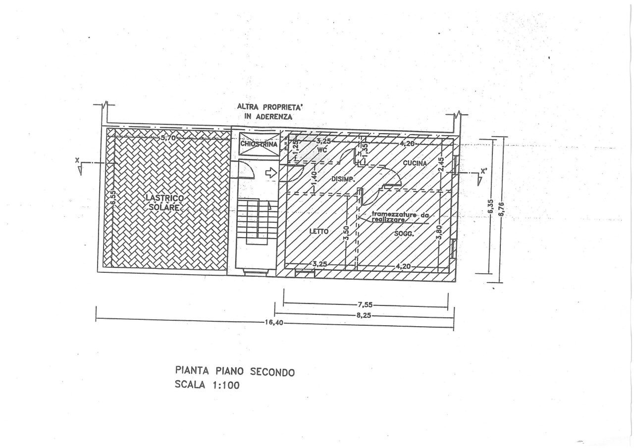 SKM_C250i26061211300 - Two-room apartment Via Vincenzo Bellini 6, Ciampino - floor plans 1