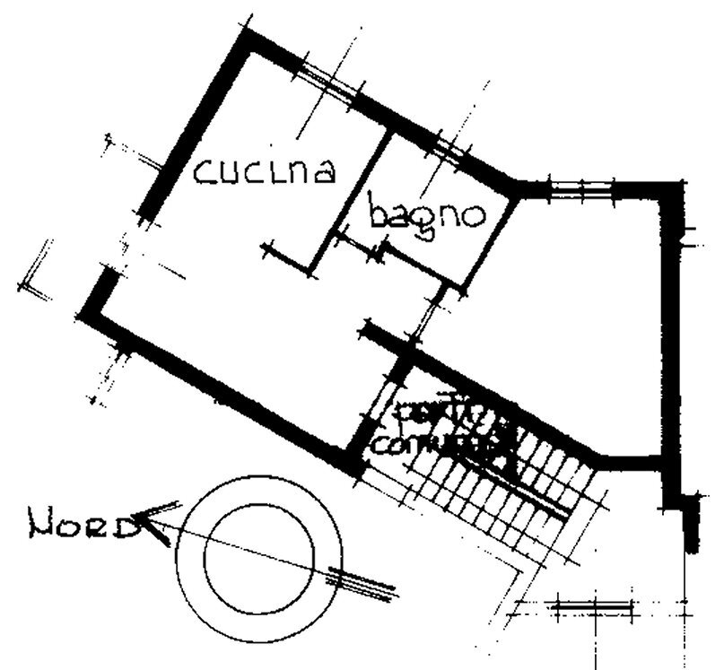 Immagine1 - Two-room apartment Via Aldo Moro 60, Deiva Marina - floor plans 1