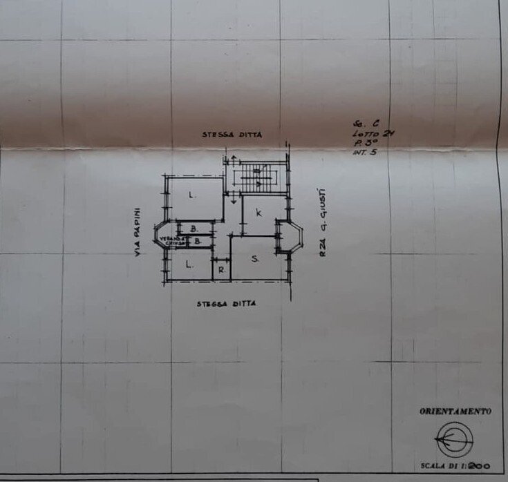 30 - Appartamento Via Giovanni Papini 43, Brindisi - planimetria 1