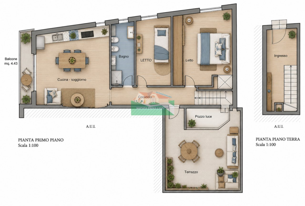 Screenshot 2026-06-22 alle 17.24.03 - Attic Via Savio 45, Ravenna - floor plans 1