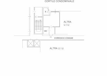Planimetria - One-room apartment Corso di Porta Nuova, Milano (neighborhood Porta Nuova) - photo 30