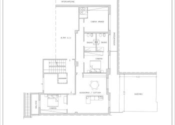 Planimetria - Four-room apartment Chiavari - photo 1