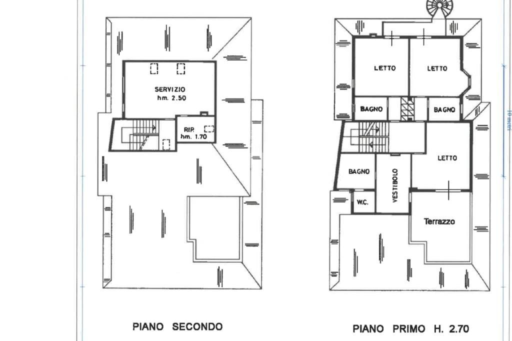 Villa Via Isonzo, Cervia - floor plans 1