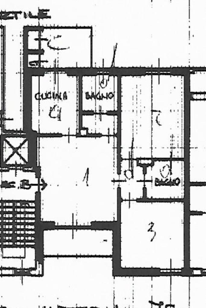 Quadrilocale Via asiago, Torino (zona Pozzo Strada) - planimetria 1