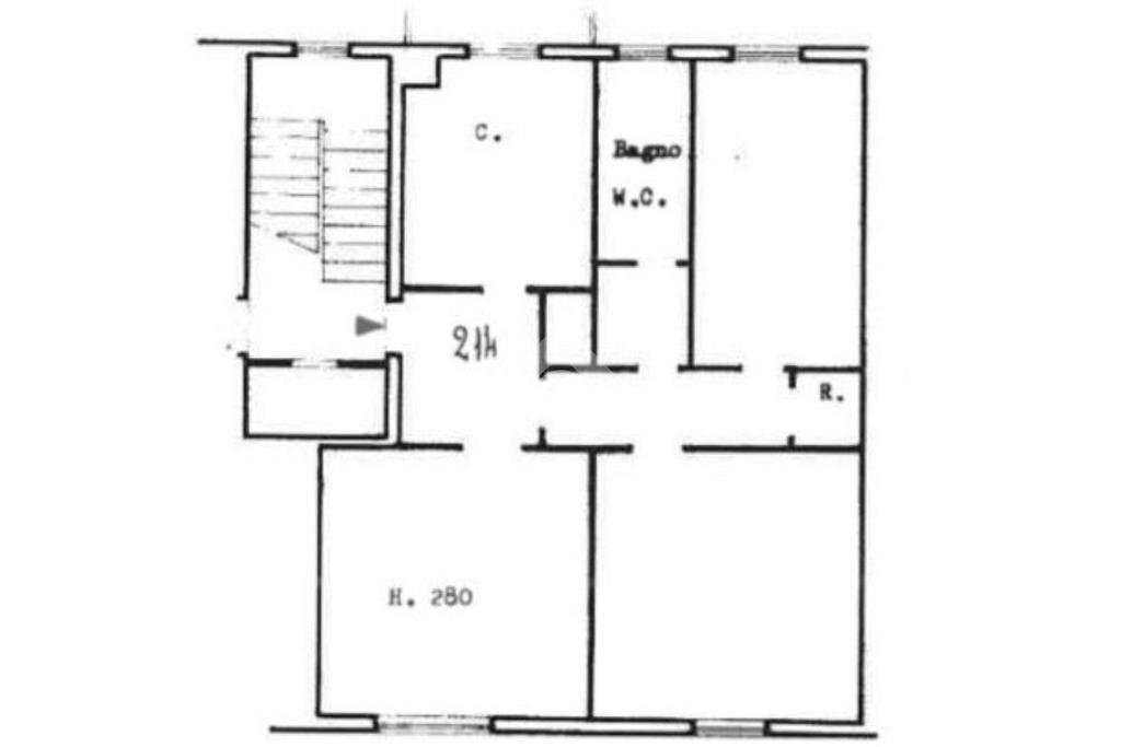 Trilocale Via agostino de pretis, Milano (zona Barona) - planimetria 1