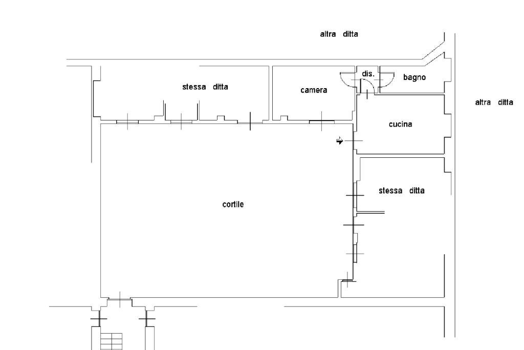 Two-room apartment Piazza Santa Giulia, Torino (neighborhood Vanchiglia) - floor plans 1