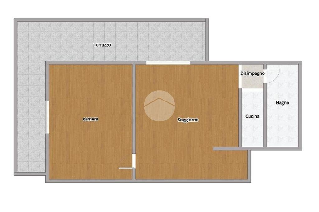 Bilocale Via baldo degli ubaldi, Milano (zona Villapizzone) - planimetria 1