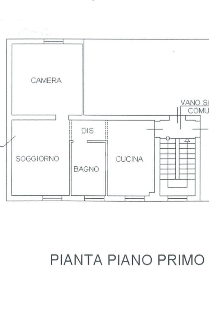 Bilocale Via Decio Raggi, San Mauro Pascoli - planimetria 1