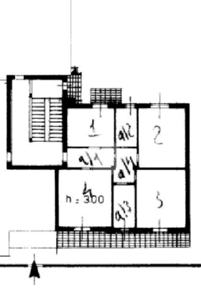 Three-room apartment Via Della Pace, Lainate - floor plans 1