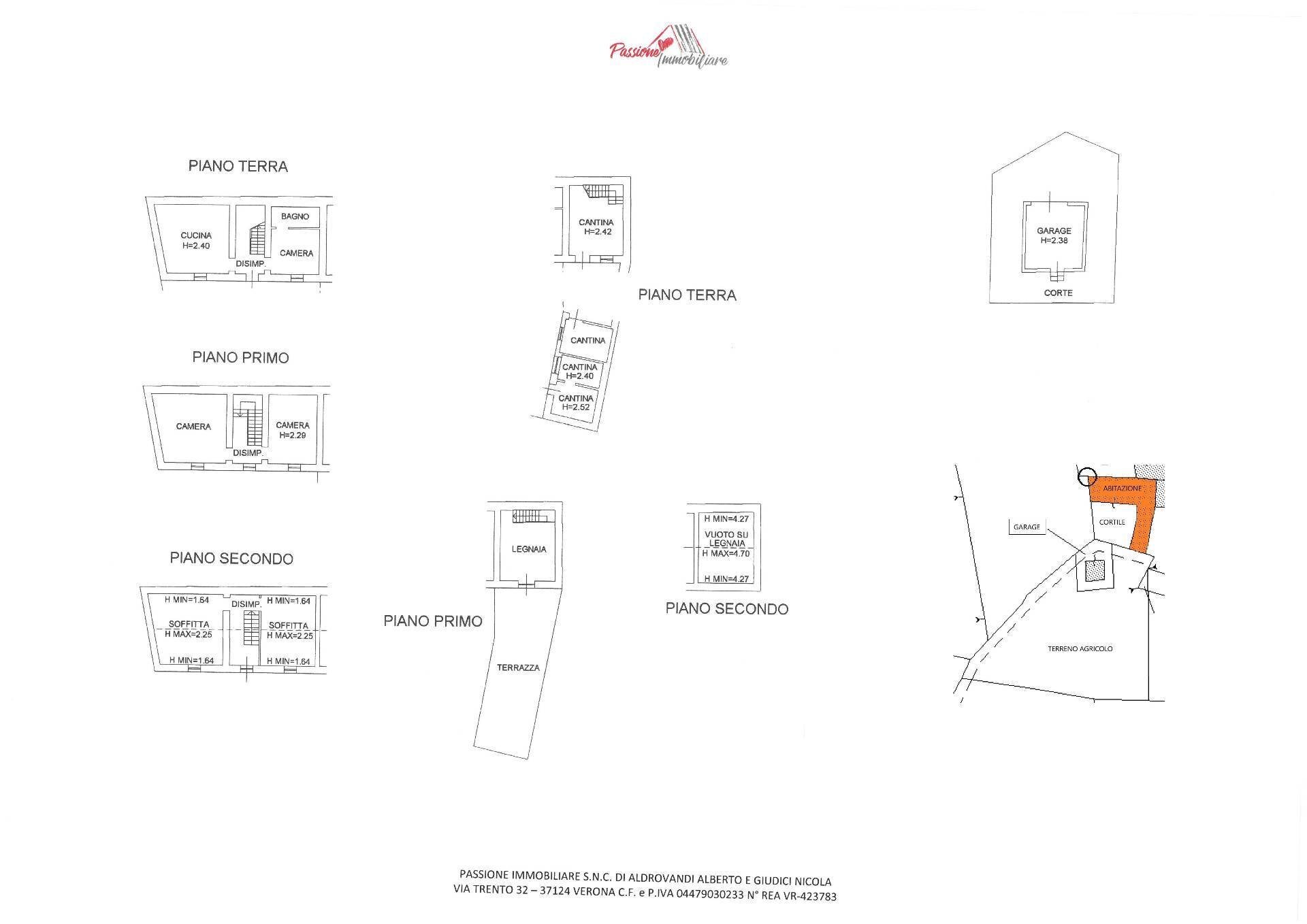 Foto 25 - Villa via Costa
 
5, Grezzana - floor plans 1