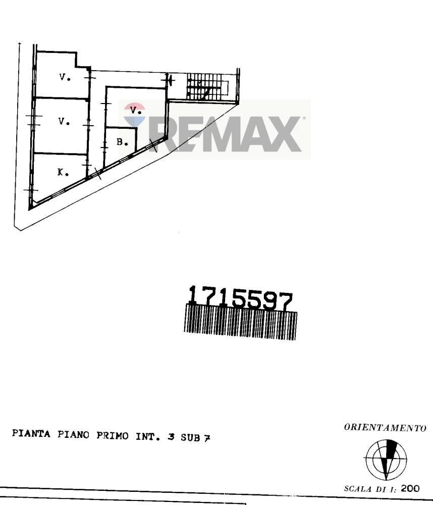 Pianta 2D - Trilocale Via Regione Siciliana
 
35, Mascalucia - planimetria 1