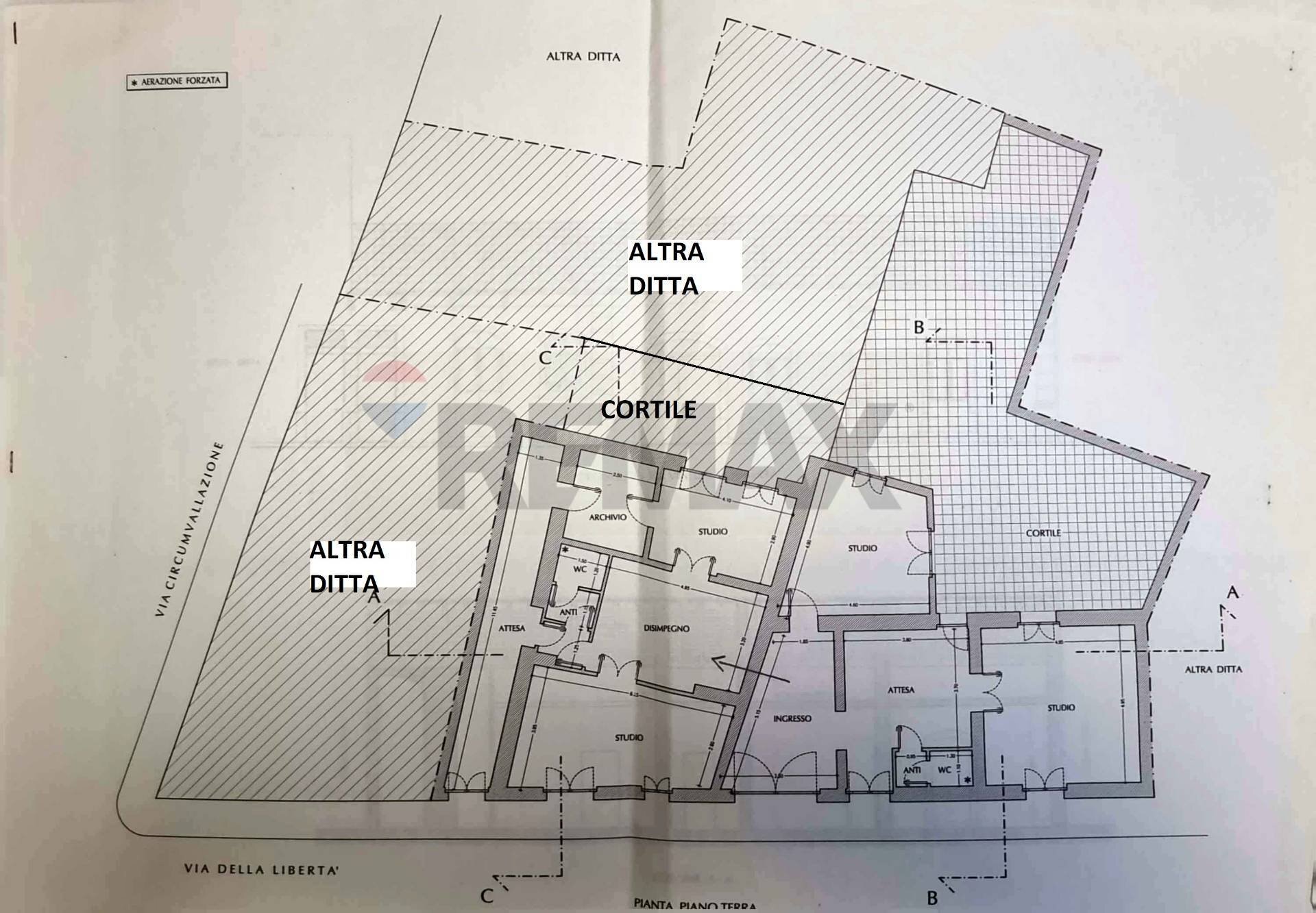 Pianta 2D - Casa indipendente viale libertà
 
60, Paterno - planimetria 1