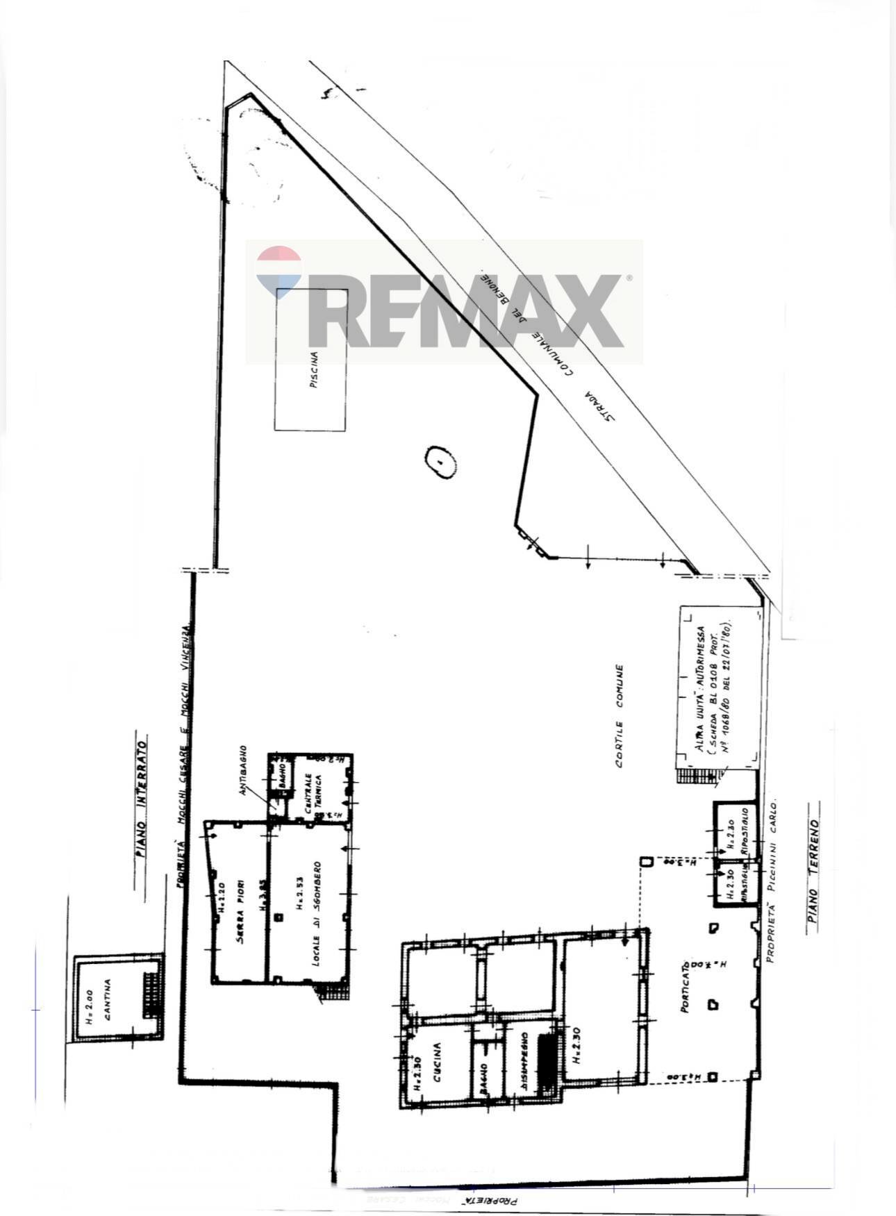 Pianta 2D - Villa Cascina Cassero Alto
 
6, Silvano Pietra - planimetria 1