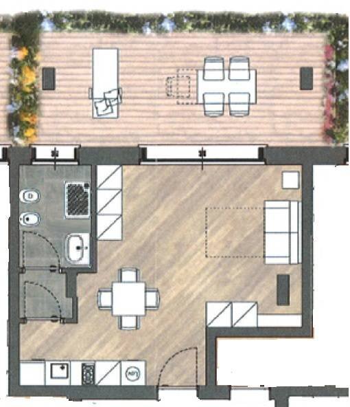 Foto 18 - One-room apartment Via Monsignore Giuseppe Schiavini
 
6/D, Gallarate - floor plans 1
