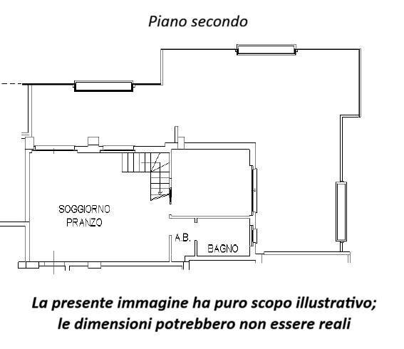 Foto 33 - Quadrilocale località Piano Della Lenta
 
/, Teramo - planimetria 1