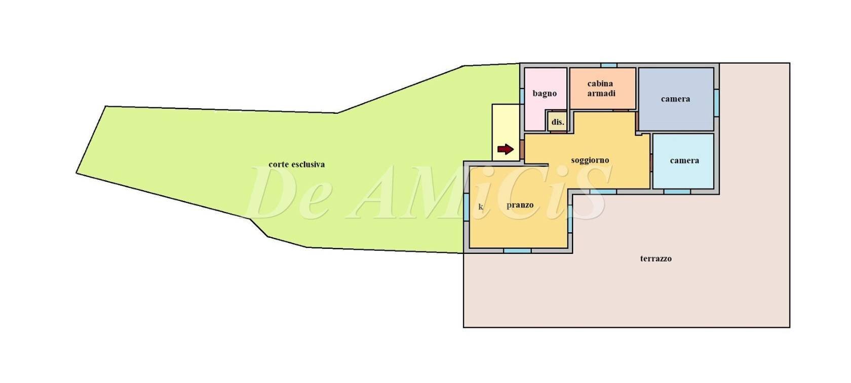 Villa via San Martino, 64, Soldano - floor plans 1
