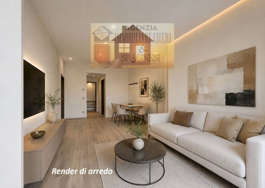 Salone - Trilocale via La Serra, Carmignano - foto 3