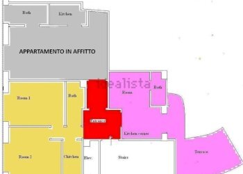 Planimetria - One-room apartment via La Spezia, Roma - photo 17