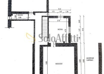 plan loc comm via roma 132 airasca - Locale Commerciale Via Roma 132, Airasca - foto 2