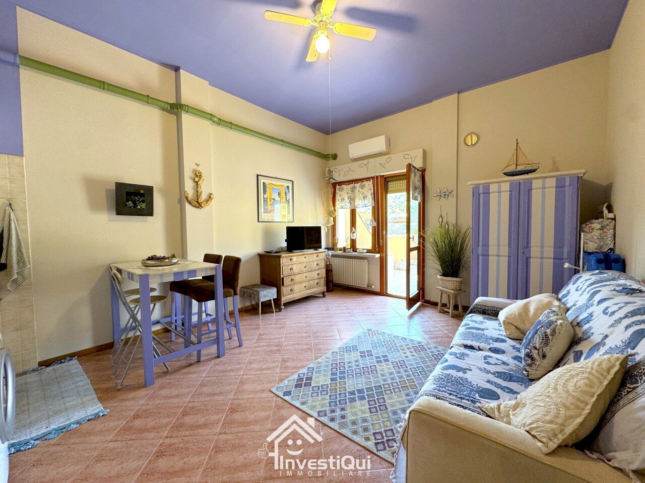 SOGGIORNO/CAMERA - One-room apartment Piazza Commercio 1, Giustenice - photo 3