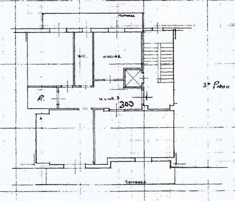 planimetria - Appartamento Via Lunga, Firenze - planimetria 1