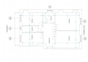 planimetria Toselli senza arredi - Four-room apartment Via Pietro Toselli, Torino (neighborhood Crocetta) - photo 21
