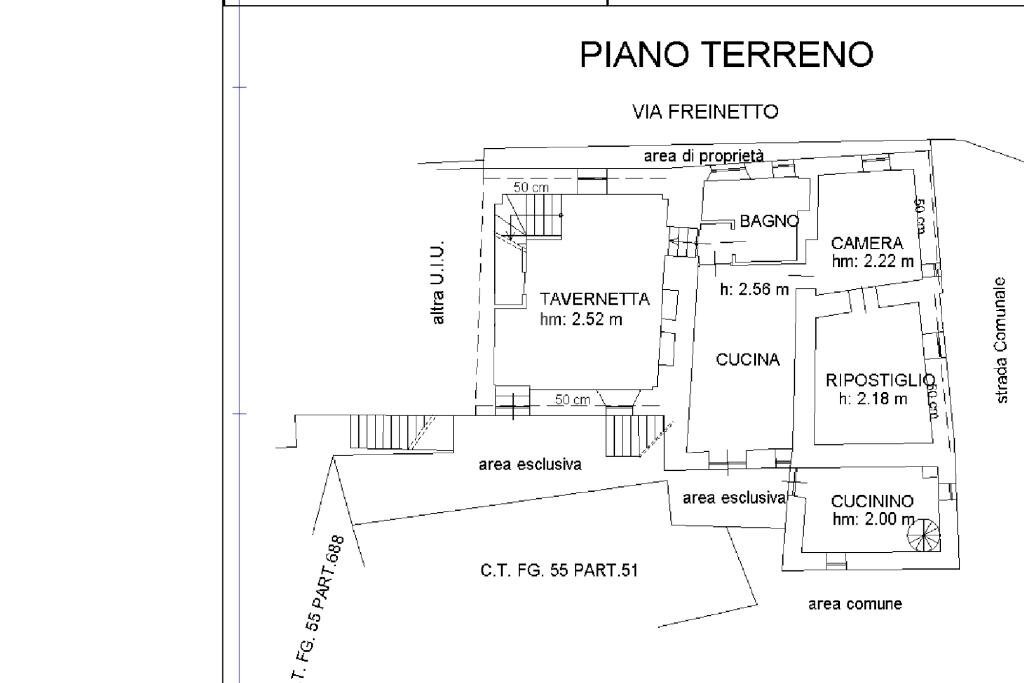 Appartamento Borgata freinetto, Coazze - planimetria 1