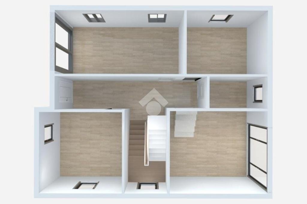 Independent house Via riccardina, Budrio - floor plans 1