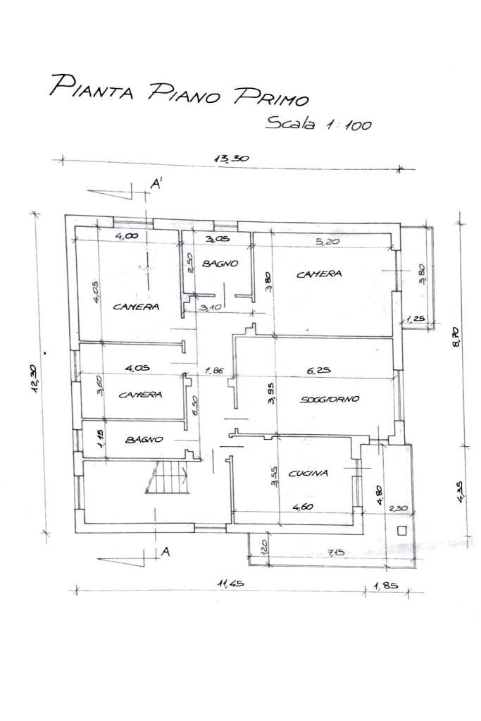 Apartment Via beinasco, None - floor plans 1
