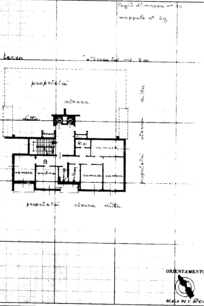 Appartamento Via degli Ulivi, Torino (zona Falchera) - planimetria 1