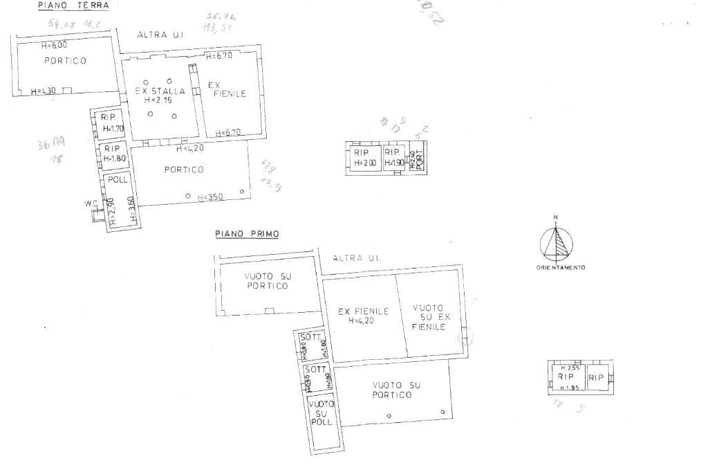 Rustic Via Martelli, Vezzano sul Crostolo - floor plans 1