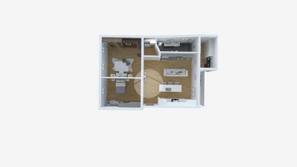 Three-room apartment Piazza tre martiri, Rimini - floor plans 1