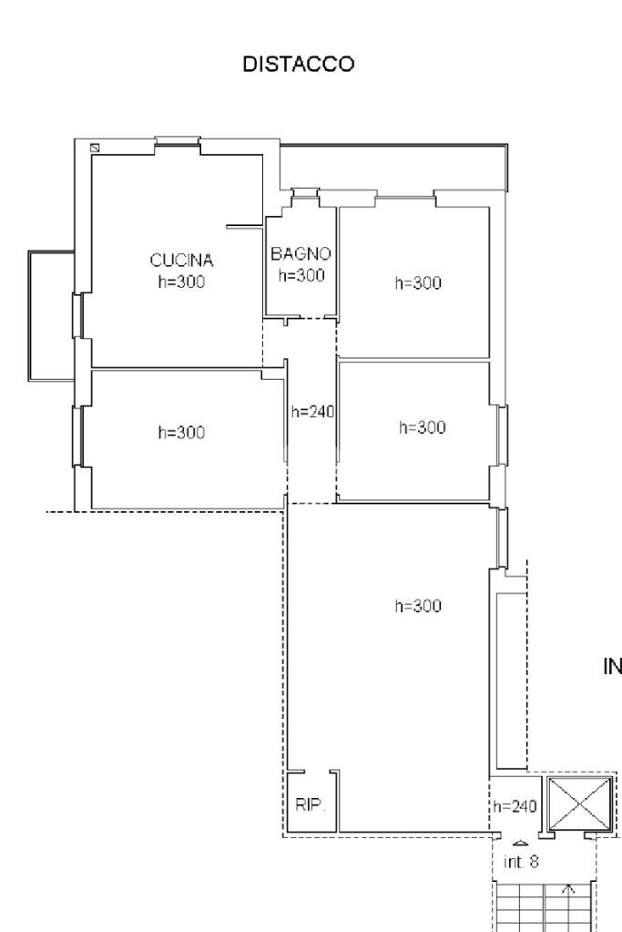 Appartamento Via alfredo sandulli, Genova (zona Cornigliano) - planimetria 1