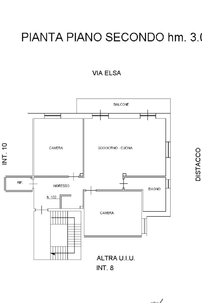 Appartamento Via elsa, Genova (zona Cornigliano) - planimetria 1