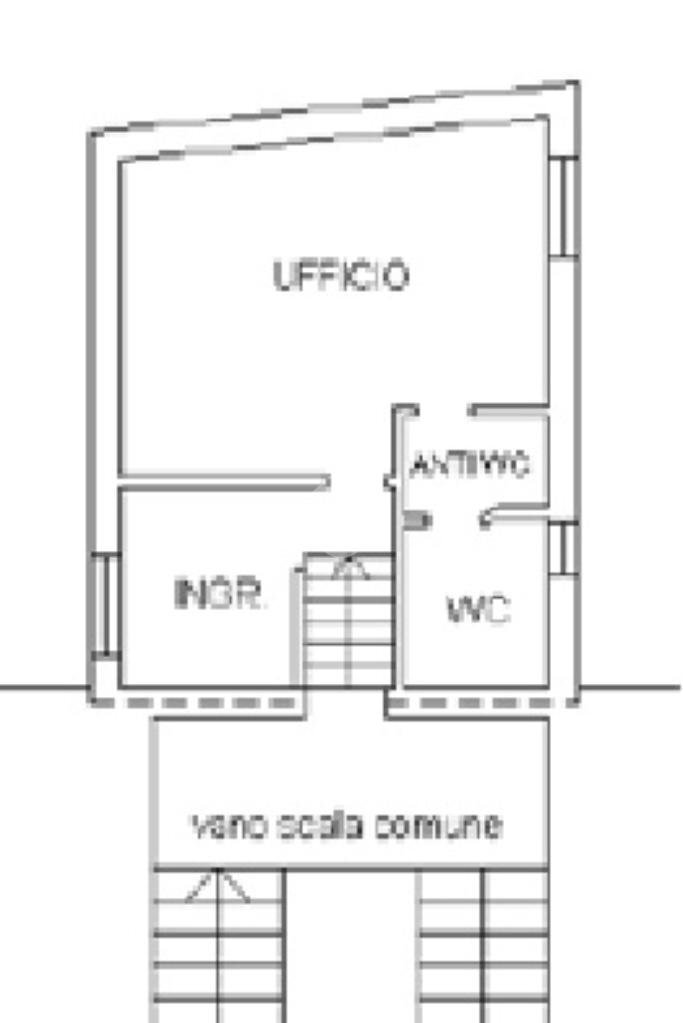 Ufficio Via Amendola, Bologna (zona Centro Storico) - planimetria 1