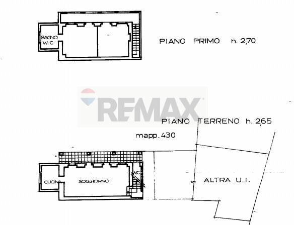 Pianta 2D - Casa semi indipendente Vicolo Piatti
 
10, Viggiù - planimetria 1