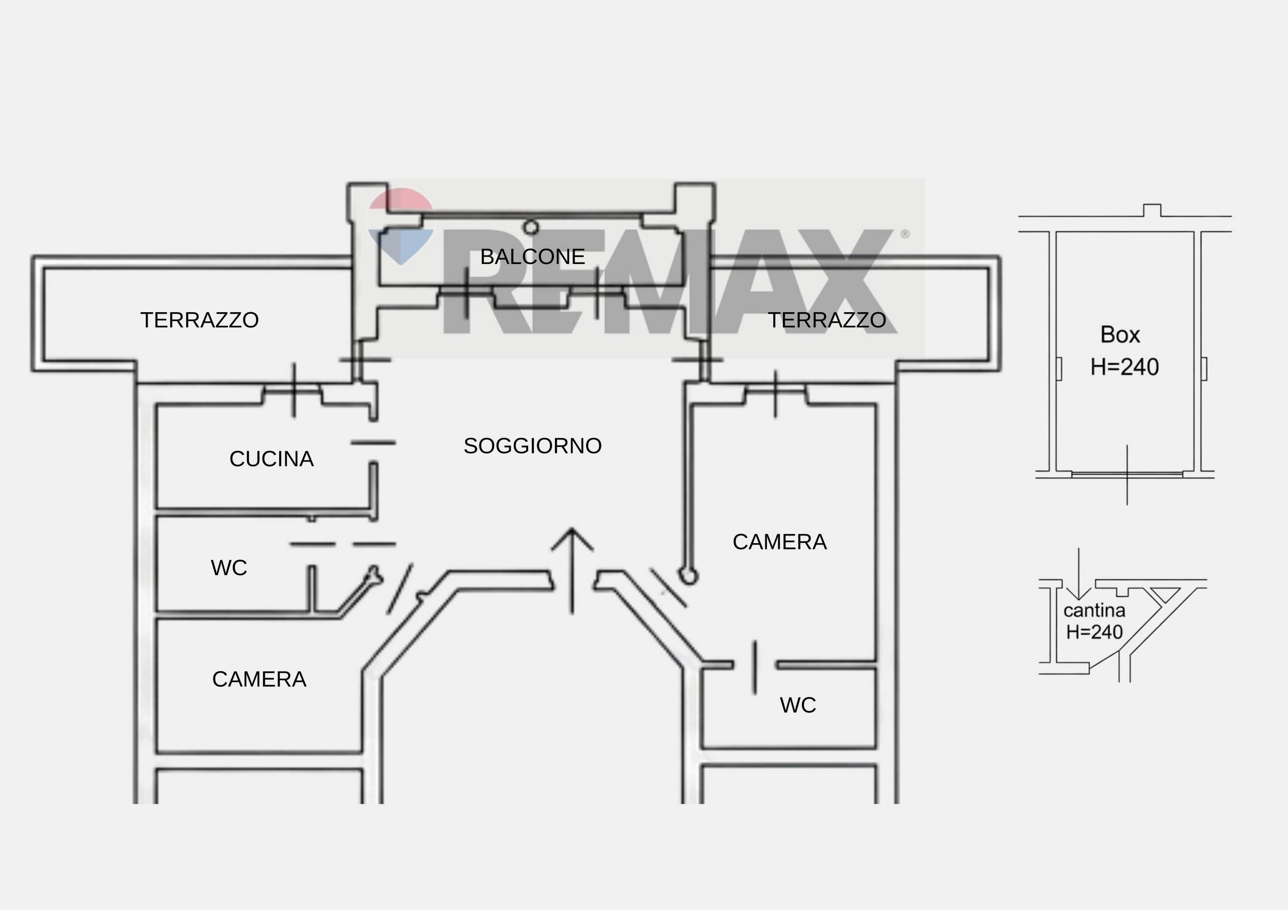 Pianta 2D - Attic Via Fratelli Testa
 
5, Giussago - floor plans 1