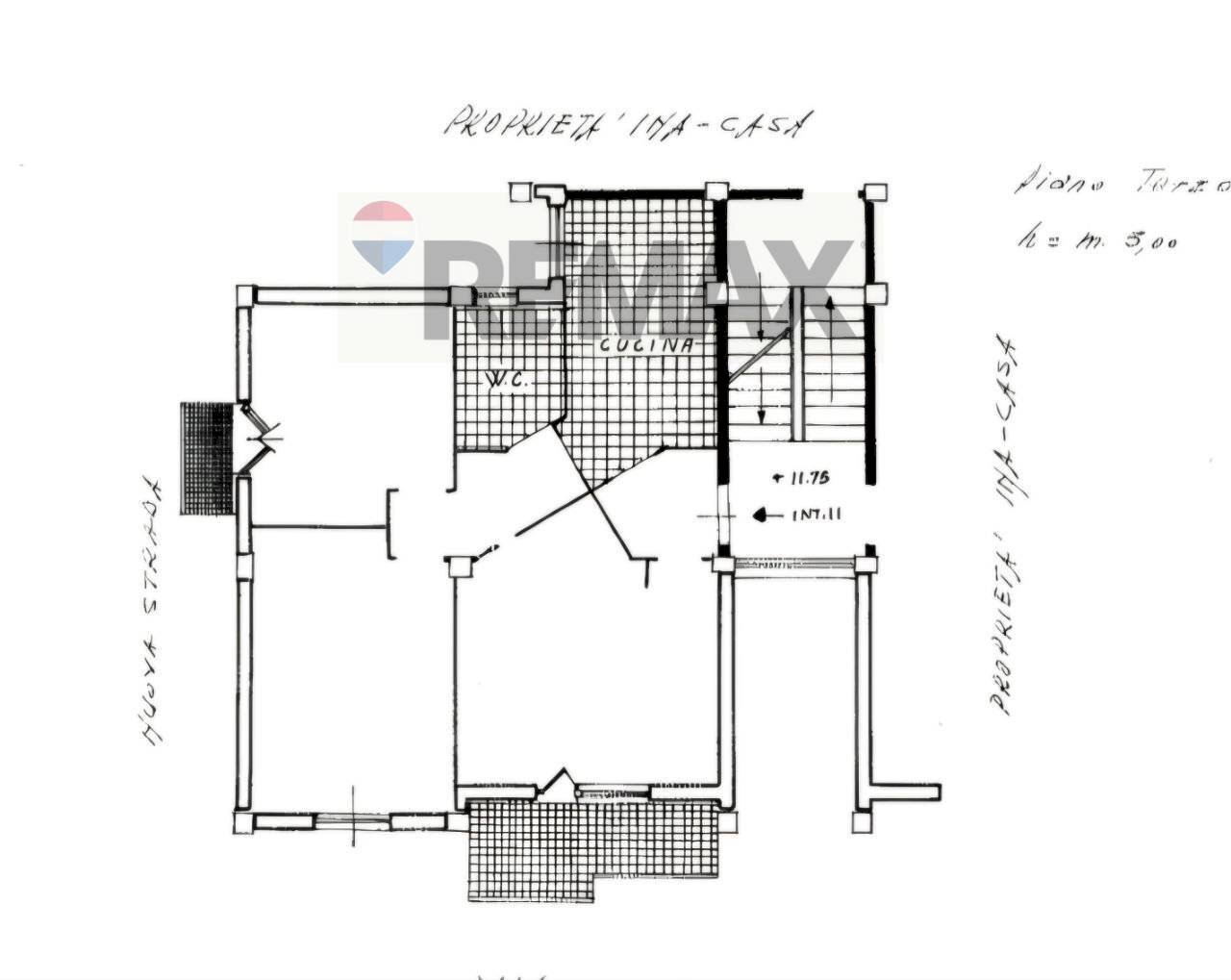 Pianta 2D - Three-room apartment via cosenza
 
203, Erice - floor plans 1