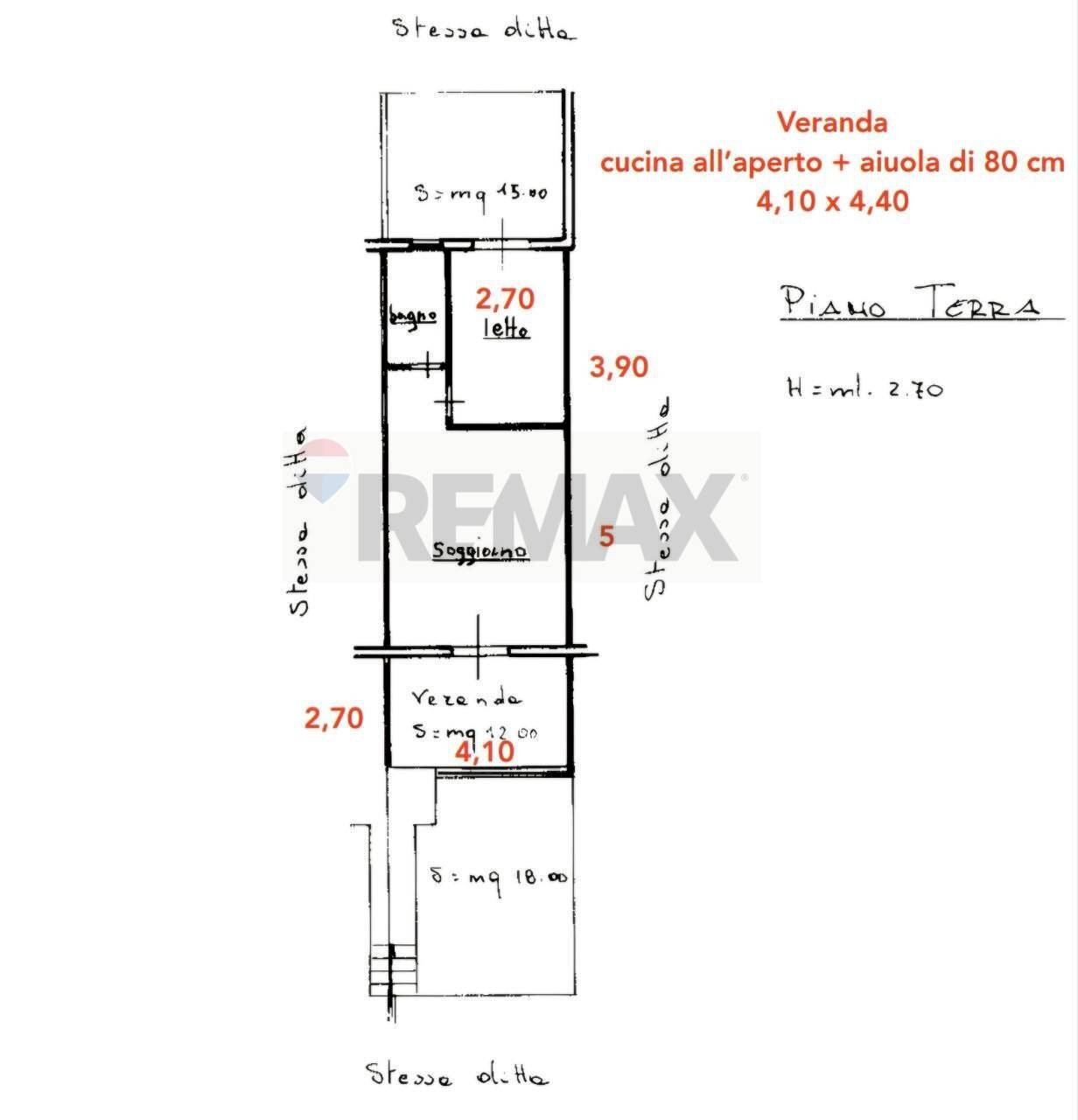Pianta 2D - Terraced Villa via della lanterna
 
35, Sciacca - floor plans 1