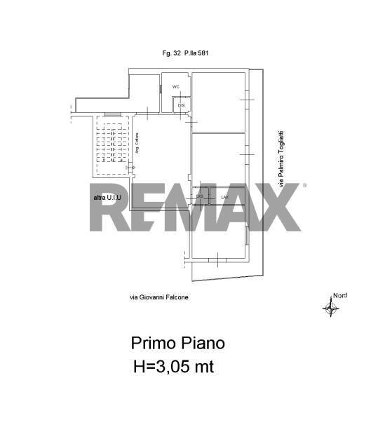Pianta 2D - Four-room apartment via Giovanni Falcone
 
30, Belpasso - floor plans 1