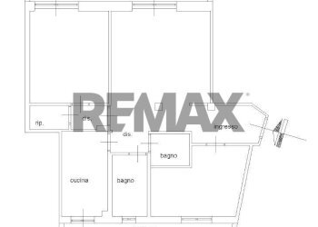 Pianta 2D - Three-room apartment Via Nomentana
875, Roma - photo 23