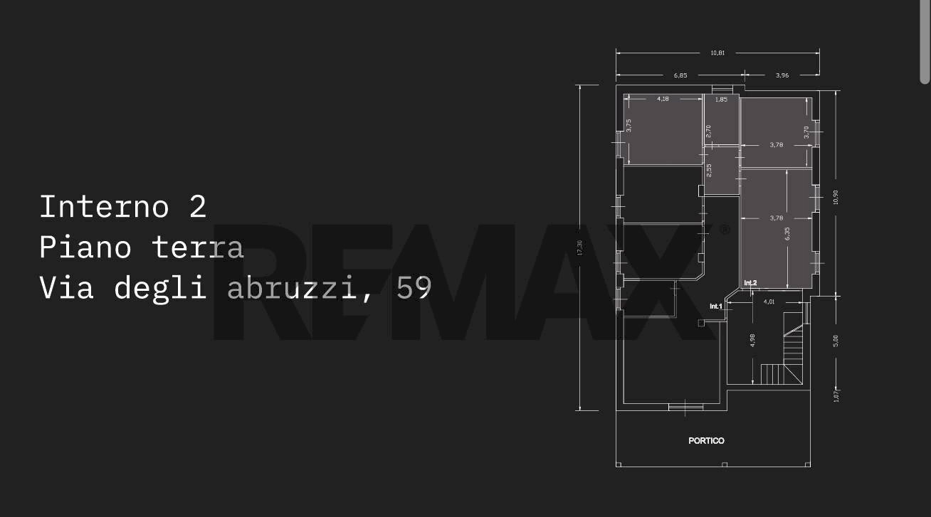 Pianta 2D - Trilocale Via degli Abruzzi
 
57, Anzio - foto 1