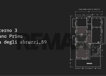 Pianta 2D - Trilocale Via degli Abruzzi
 
57, Anzio - foto 19