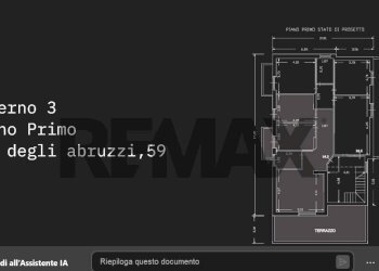 Pianta 2D - Trilocale Via degli Abruzzi
 
57, Anzio - foto 9