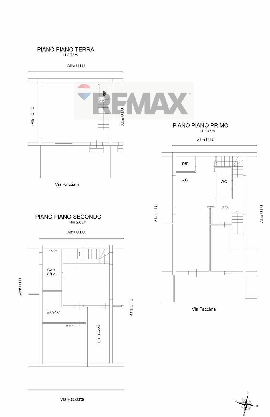 Pianta 2D - Villa a Schiera via facciata
 
4b, Santa Lucia del Mela - planimetria 1
