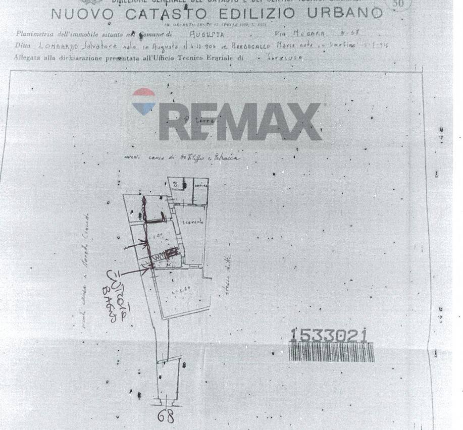 Pianta 2D - Independent house Via Megara
 
68, Augusta - floor plans 1