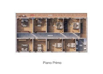 Pianta 3D - Casa semi indipendente Via di Rivale
41, Pianiga - foto 15